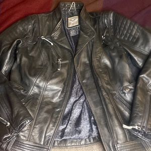 Womens leather Coat